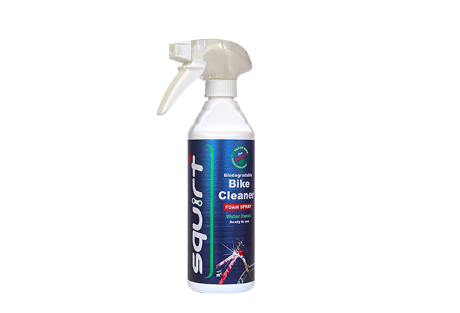 Squirt Bike Cleaner Foam Spray
